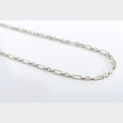 Cable Chain Necklace Sterling Silver, Unisex Chain Necklace , Silver Chain, Dainty Necklace, Minimal Chain Necklace, Gift for her