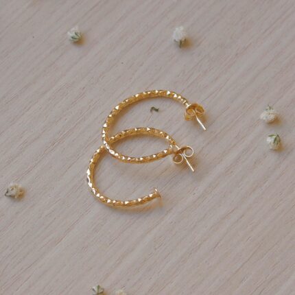 Oval Hoop Earrings Sterling Silver, Gold Oval Hoops, Delicate Oval Hoops, Shiny Hoops Gold plated, Minimalist Oval Hoops, gift for her