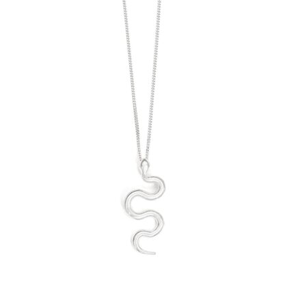 Snake necklace Sterling Silver,Serpent necklace, Silver Snake necklace, Minimalist, Unisex, Gift for future mom Snake pendant